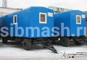 Специальная серия вагон-домов с дизельными генераторами
